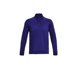 under-armour-fleece-1-4-zip-sweatshirt-blau-f468-1373358-fussballtextilien_front.png