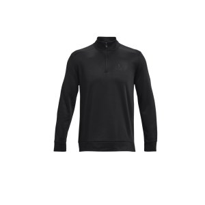 under-armour-fleece-1-4zip-sweatshirt-schwarz-f001-1373358-fussballtextilien_front.png