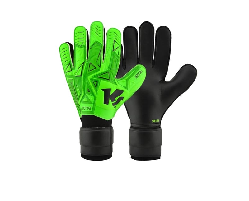 KEEPERsport Zone RC Finger Support TW-Handschuhe Schwarz Grün F557 |  Equipment