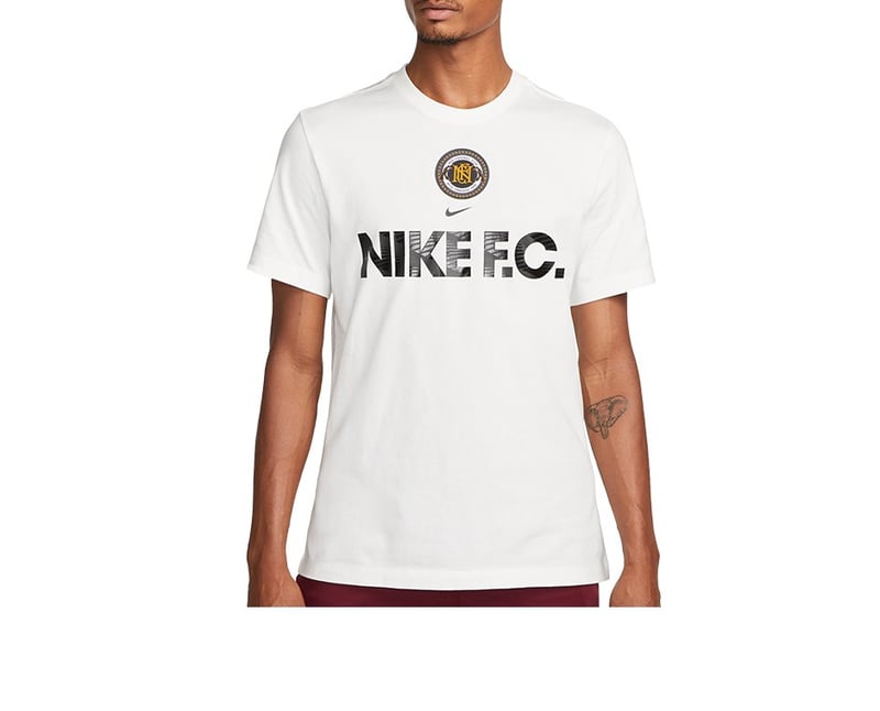 Nike F.C. T-Shirt Weiss Schwarz (121) - weiss