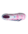 adidas Predator Elite LL FG Reemergence Weiss Blau - weiss