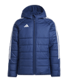 adidas Tiro 24 Winterjacke Kids Blau Weiss