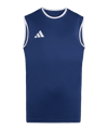 adidas Entrada 26 Tanktop Kids Dunkelblau