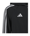 adidas Tiro 24 Windbreaker Kids Schwarz Weiss - schwarz