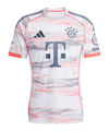 adidas FC Bayern München Trikot Away 2025/2026 Kids Weiß - weiss