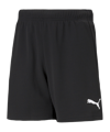 PUMA teamRISE Short Kids Schwarz Weiss (004)