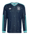 adidas DFB Deutschland Authentic Trikot Langarm Away WM 2026 Blau - blau
