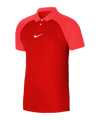 Nike Academy Pro Poloshirt Rot Weiss (657)