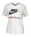 Nike SC Freiburg Futura T-Shirt Damen Weiss F100 - weiss
