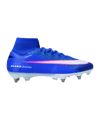 Nike Air Zoom Mercurial Superfly X Elite SG Attack Blau F446 - blau
