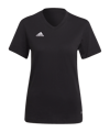 adidas Entrada 22 T-Shirt Damen Schwarz (HC0438)