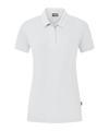 JAKO Organic Stretch Polo Shirt Damen Weiss (000)