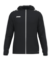 JAKO One Kapuzenjacke Schwarz F800 - schwarz