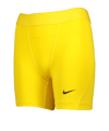 Nike Pro Strike Short Damen Gelb Schwarz (719) - gelb