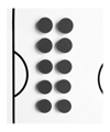 Cawila PRO Rundmagnet 10er Set 30mm Schwarz