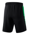Erima Six Wings Worker Short Kids Schwarz Smaragd - schwarz