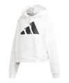 adidas Graphic Hoody Damen Weiß - weiss