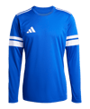 adidas Squadra 25 Trikot Langarm Blau - blau