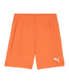 PUMA teamGOAL Short Orange Weiss F08