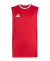 adidas Entrada 26 Tanktop Kids Rot