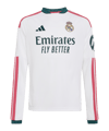 adidas Real Madrid Trikot Langarm Home 2026/2027 Kids Weiß - weiss