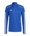 adidas Tiro 23 League Halfzip Sweatshirt Blau - blau