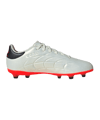adidas COPA Pure 2 League FG Solar Energy Kids Weiss Schwarz Rot - weiss
