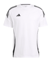 adidas Tiro 24 T-Shirt Weiss Schwarz