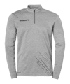 uhlsport Score 26 1/4 Zip Top Grau Schwarz F05 - grau
