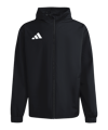 adidas Entrada 26 Regenjacke Schwarz
