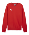 PUMA teamGOAL Casuals Sweatshirt Rot F01 - rot