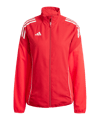 adidas Tiro 25 Competition Präsentationsjacke Damen Rot