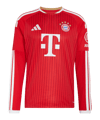 adidas FC Bayern München Trikot Langarm Home 2026/2027 Rot - rot