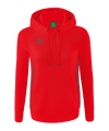 Erima Team Essential Hoody Damen Rot Grau 