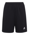 adidas Entrada 22 Trainingsshort Kids Schwarz (H57498)