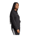 adidas Essentials Linear Hoody Damen Schwarz - schwarz
