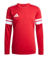 adidas Squadra 25 Trikot Langarm Rot