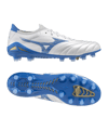 Mizuno Morelia Neo IV Beta Made in Japan FG Mugen Weiss Blau F25