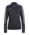adidas Tiro 23 Club Track Top Damen Schwarz Lila