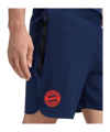 adidas FC Bayern München Tiro Travel Short Blau - blau