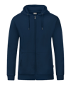 JAKO Organic Kapuzenjacke Blau (900)
