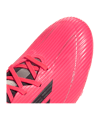 adidas F50 League FG/MG Vivid Horizon Pink Schwarz - rosa