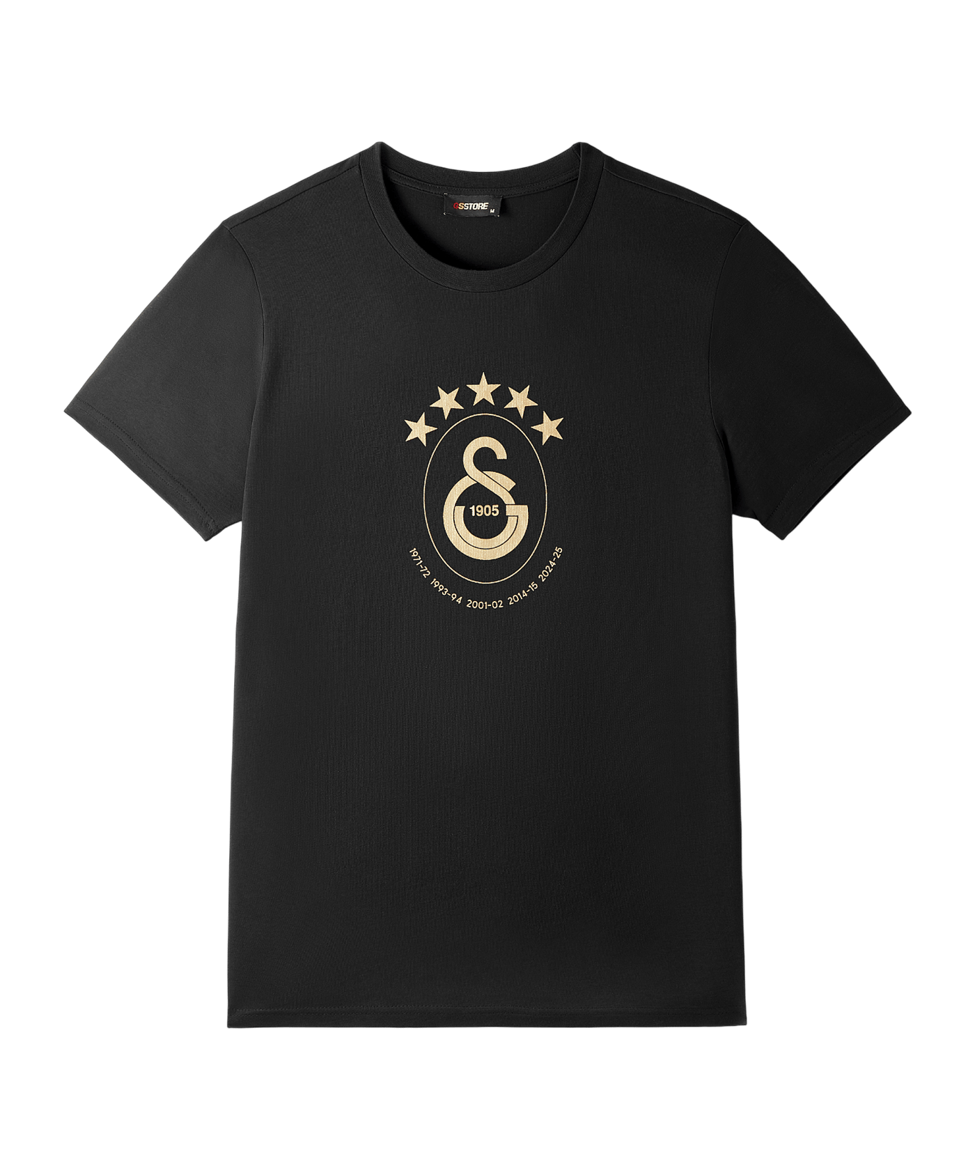 Galatasaray Istanbul Galatasaray Istanbul 5 Stars T-Shirt Schwarz - schwarz