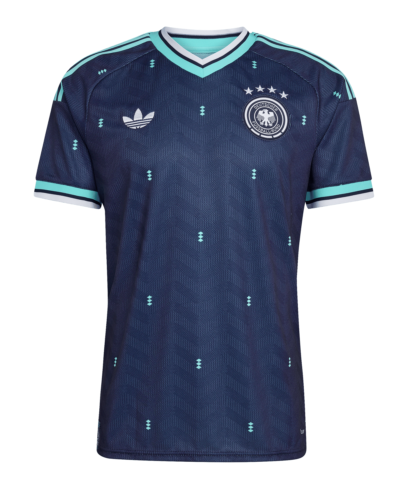 adidas DFB Deutschland Trikot Away WM 2026 Blau - blau