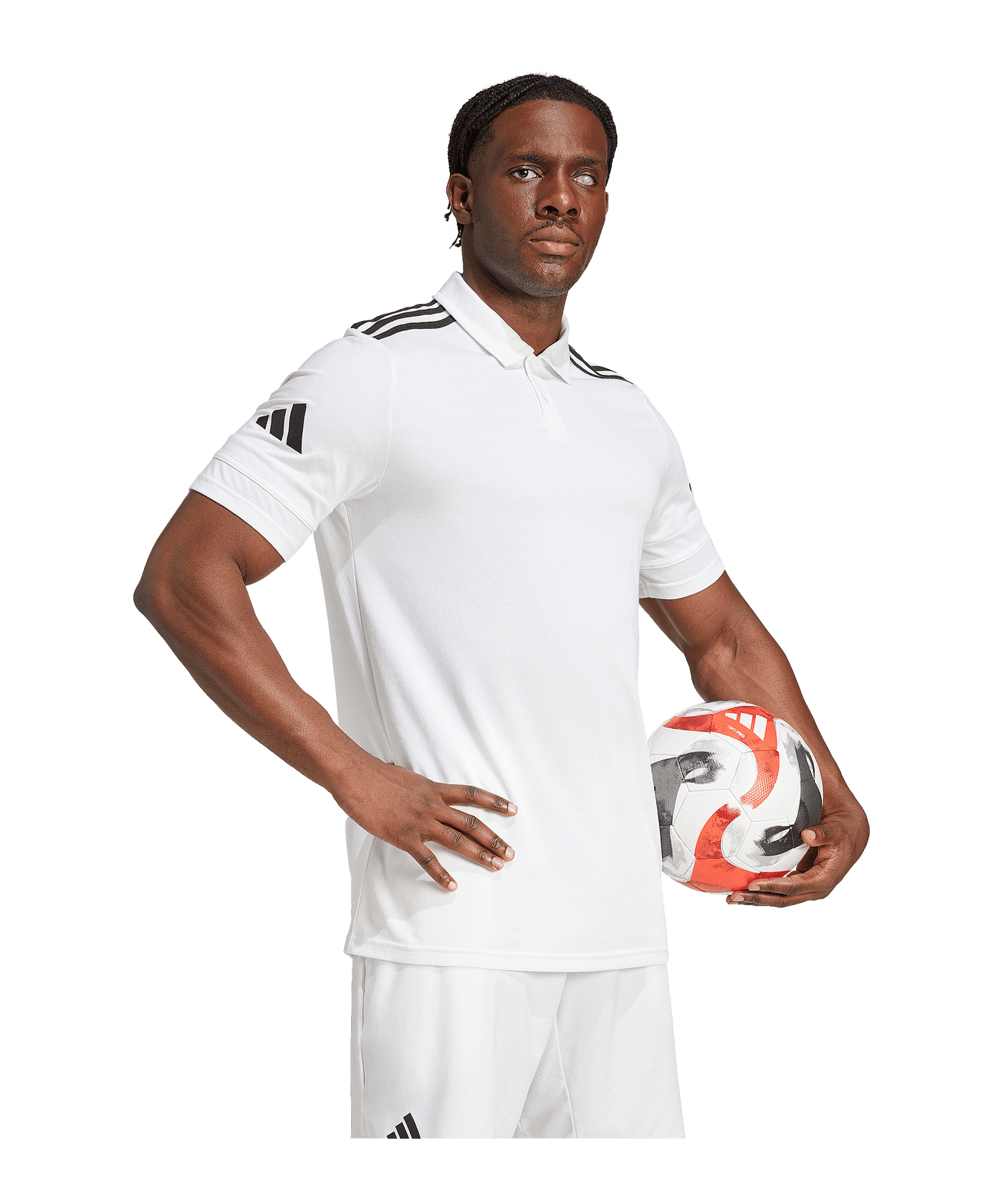 adidas Squadra 25 Competition Polo Weiß - weiss