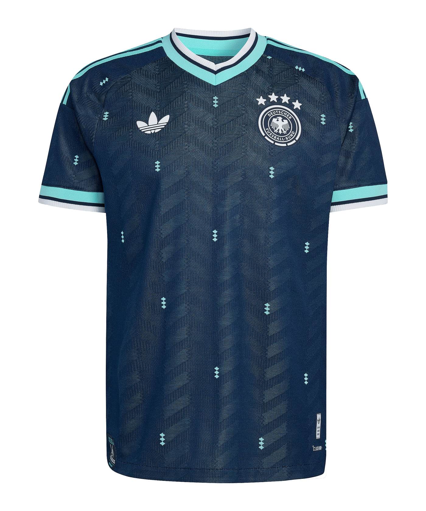 adidas DFB Deutschland Authentic Trikot Away WM 2026 Blau - blau