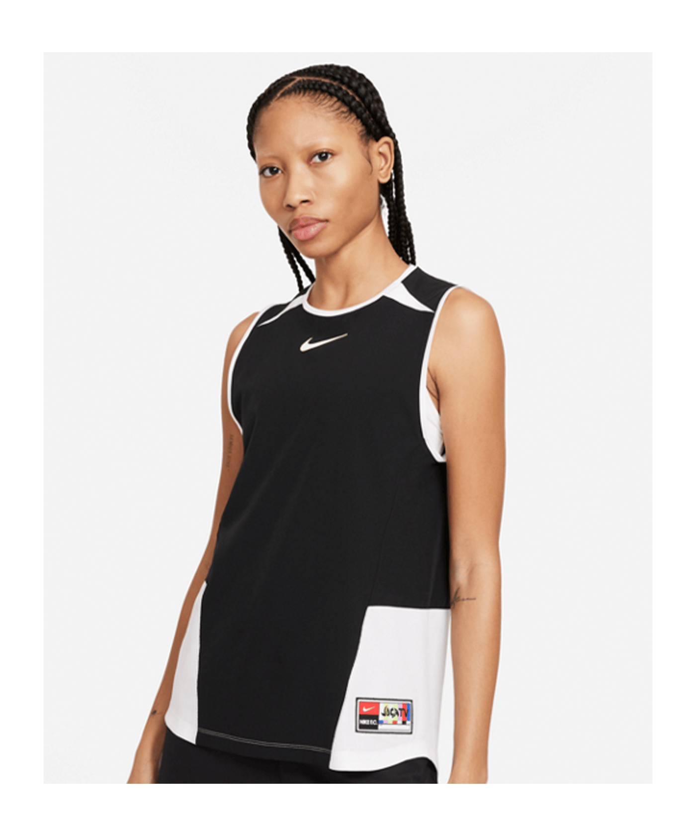 NIKE F.C. Tanktop Damen (010) - schwarz