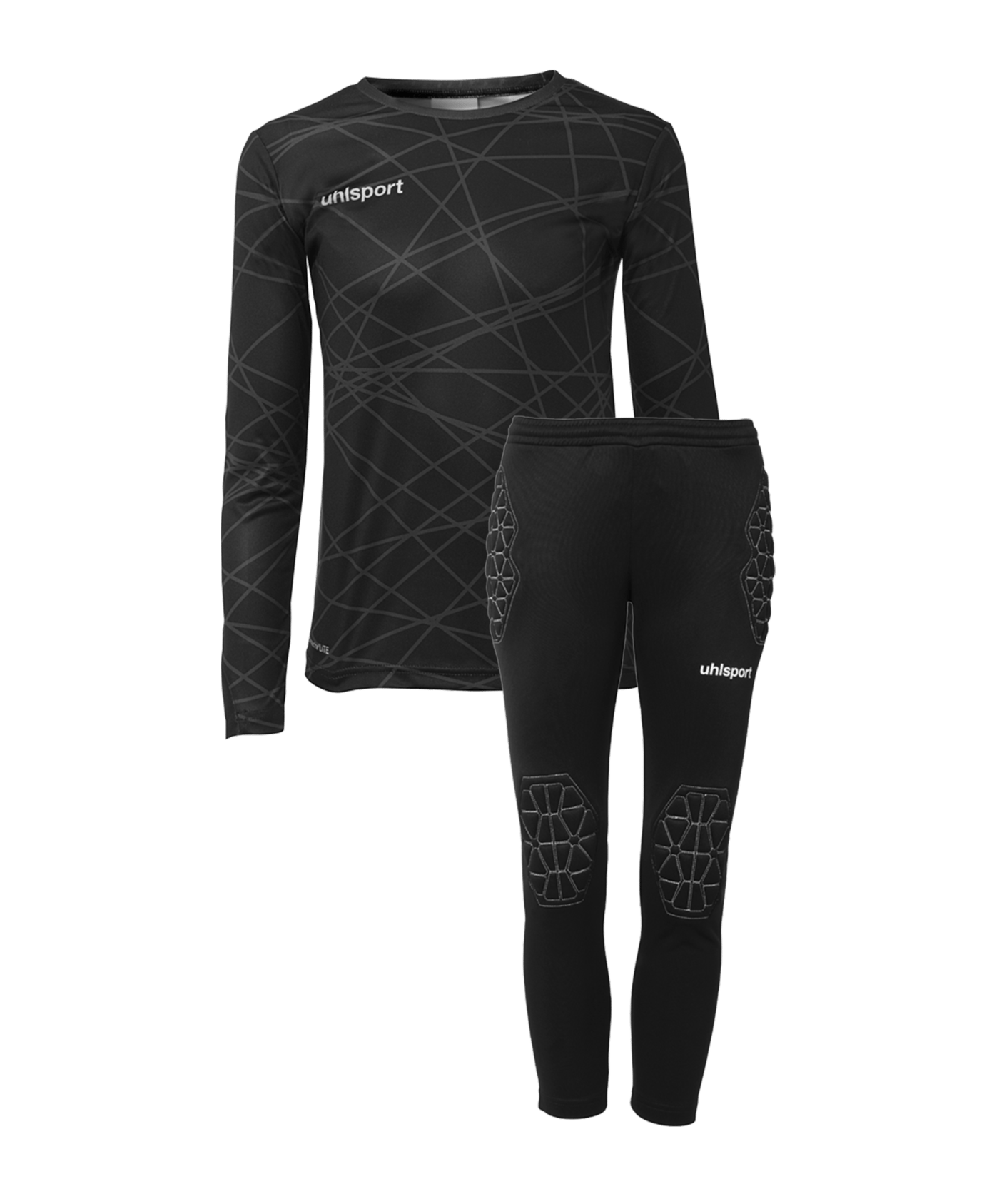 Uhlsport Prediction Torwartset Kids F01 - schwarz