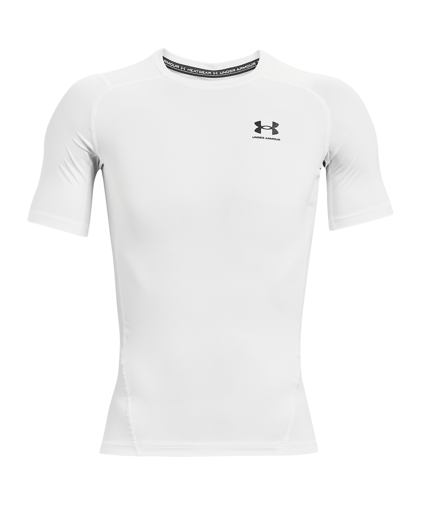 UNDER ARMOUR Heatgear Compression T-Shirt (100) - weiss