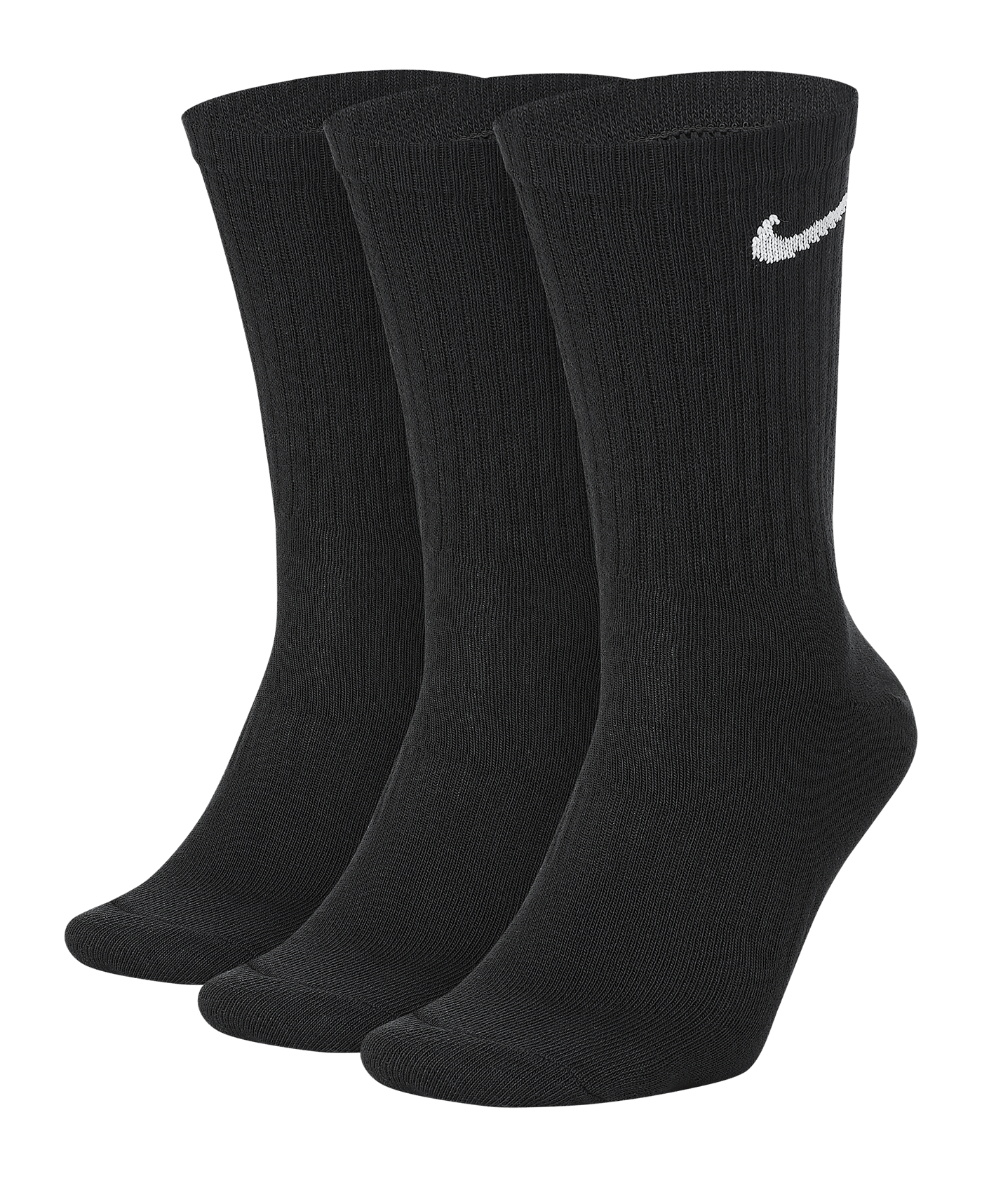 NIKE Everyday Lightweight 3er-Pack Socken (010) - schwarz